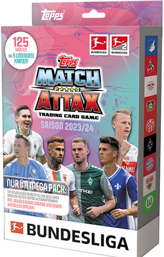 Football Cartophilic Info Exchange: Topps (Germany) - Match Attax Bundesliga  2023/24 (06) - Mega Pack